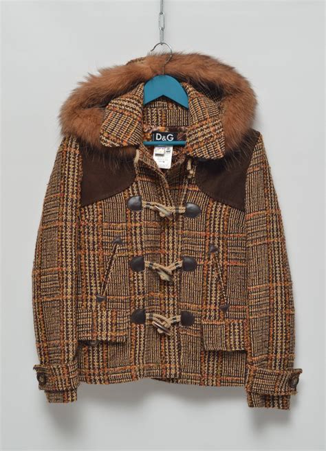 dolce gabbana tweed coat|d&g jacket price.